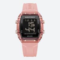 Women's Digital Watch Barrel Case 30m Water Resistant 2