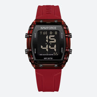 Women's Digital Watch Barrel Case Water Resistant 30m 4