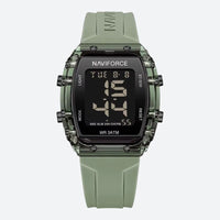 Women's Digital Watch, Barrel Design, 30m Water Resistant, 5