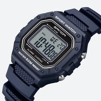 Square digital watch for men, sports, multifunctional