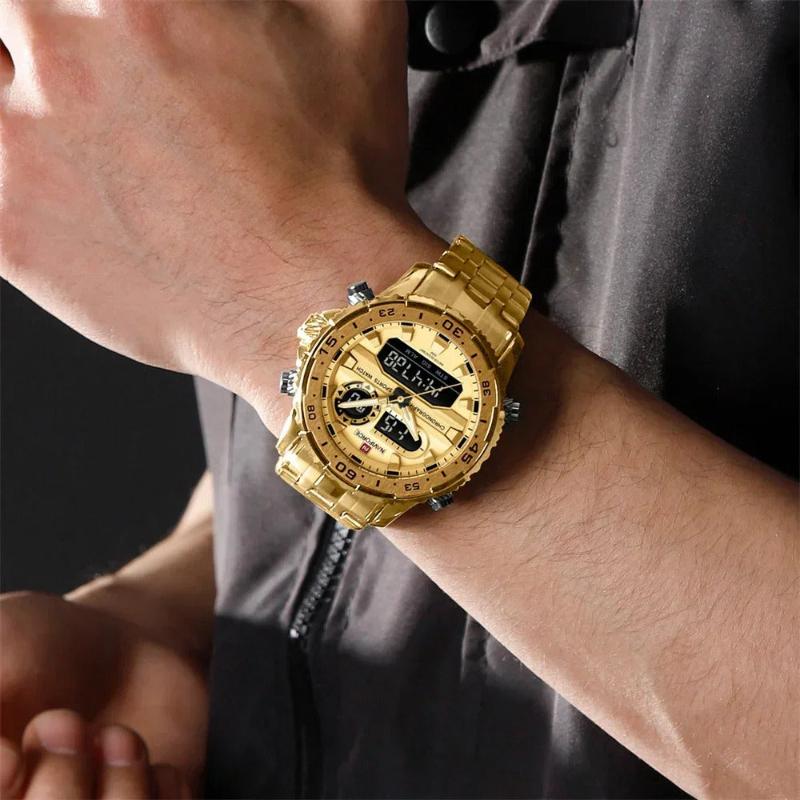 Men's digital watch, chronograph