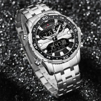 Men's digital watch, chronograph