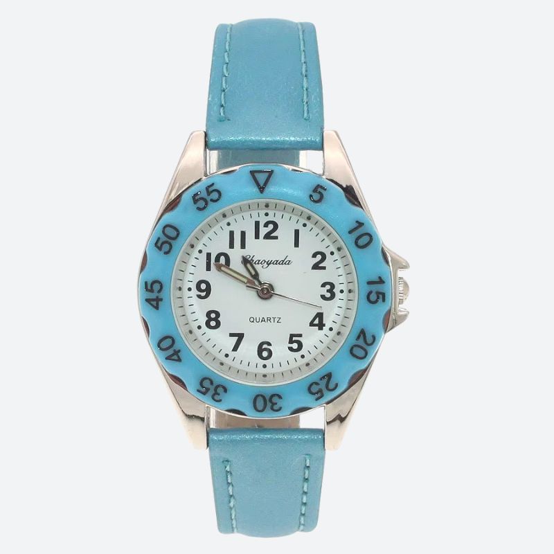 Children's Educational Watch Leather Quartz