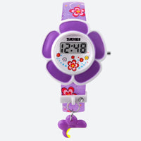 Children's Digital Flower Educational Watch