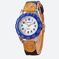 Children's Educational Quartz Two-Tone Watch
