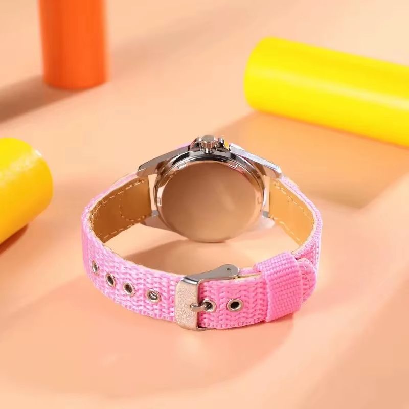 Children's Educational Quartz Two-Tone Watch