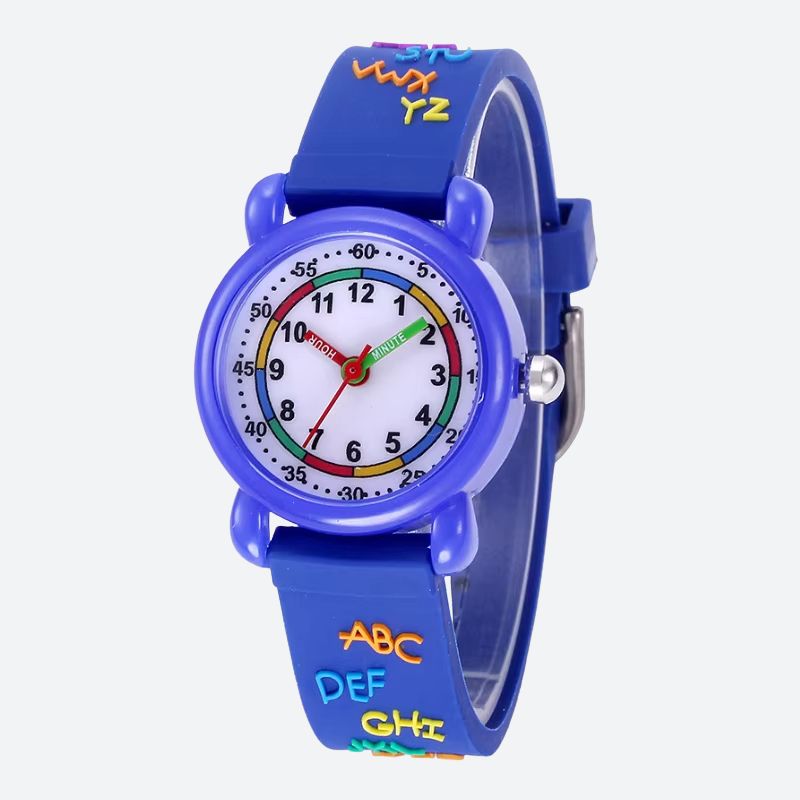 Children's Educational Watch, Waterproof Silicone Image