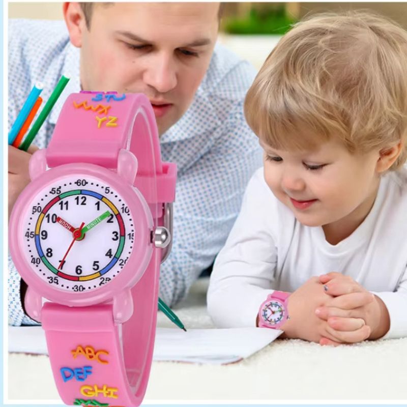 Children's Educational Watch, Waterproof Silicone