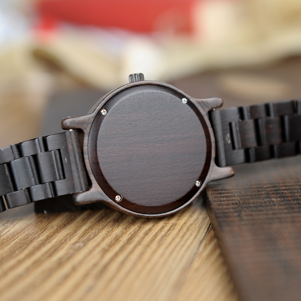 Men's Wooden Watch, Minimalist and Elegant Design