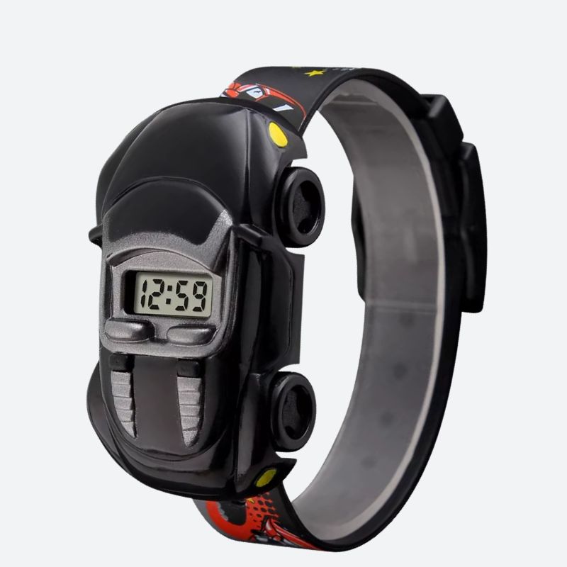 Children's Digital Car Watch for 3-Year-Olds
