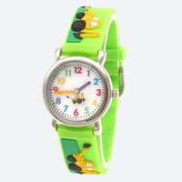 Children's Watch for 3-Year-Olds, Waterproof Silicone Tractor Design