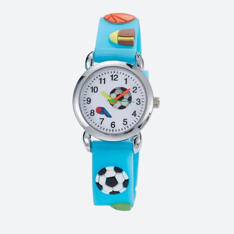 Children's Watch, Ages 5, Football Quartz