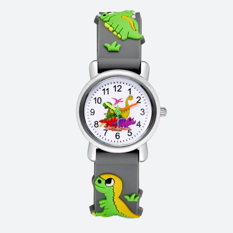 Children's Watch, 5 Years Old, Silicone Dinosaur