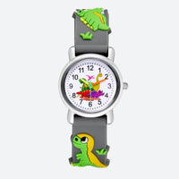 Children's Watch, 5 Years Old, Silicone Dinosaur