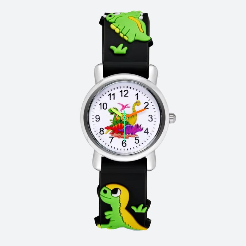 Children's Watch, 5 Years Old, Silicone Dinosaur