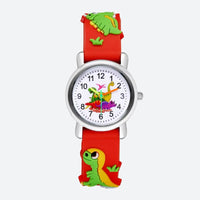 Children's Watch, 5 Years Old, Silicone Dinosaur