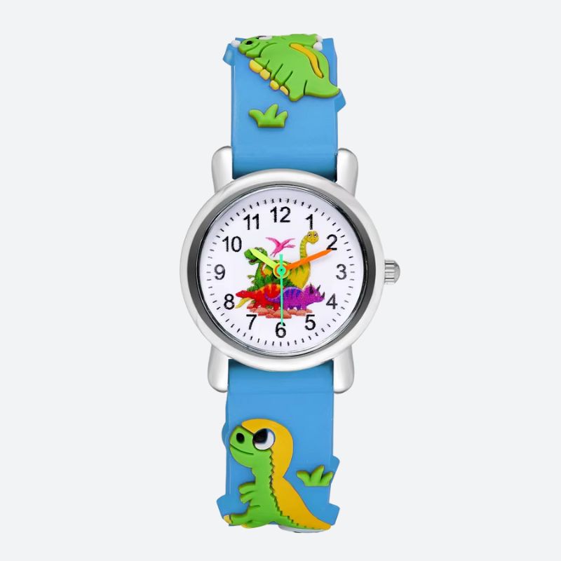 Children's Watch, 5 Years Old, Silicone Dinosaur