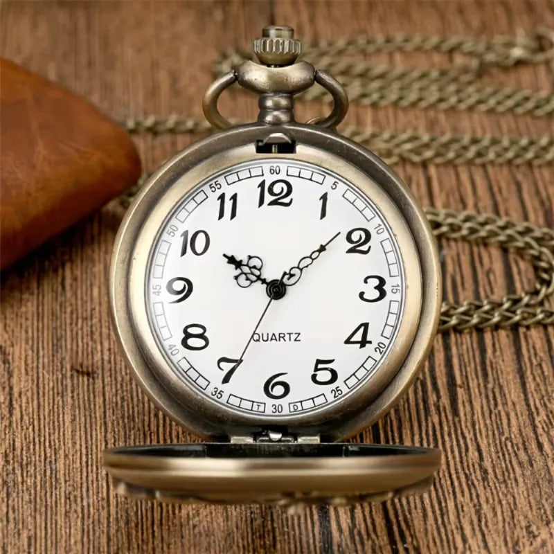 Steampunk Men's Gear Pocket Watch