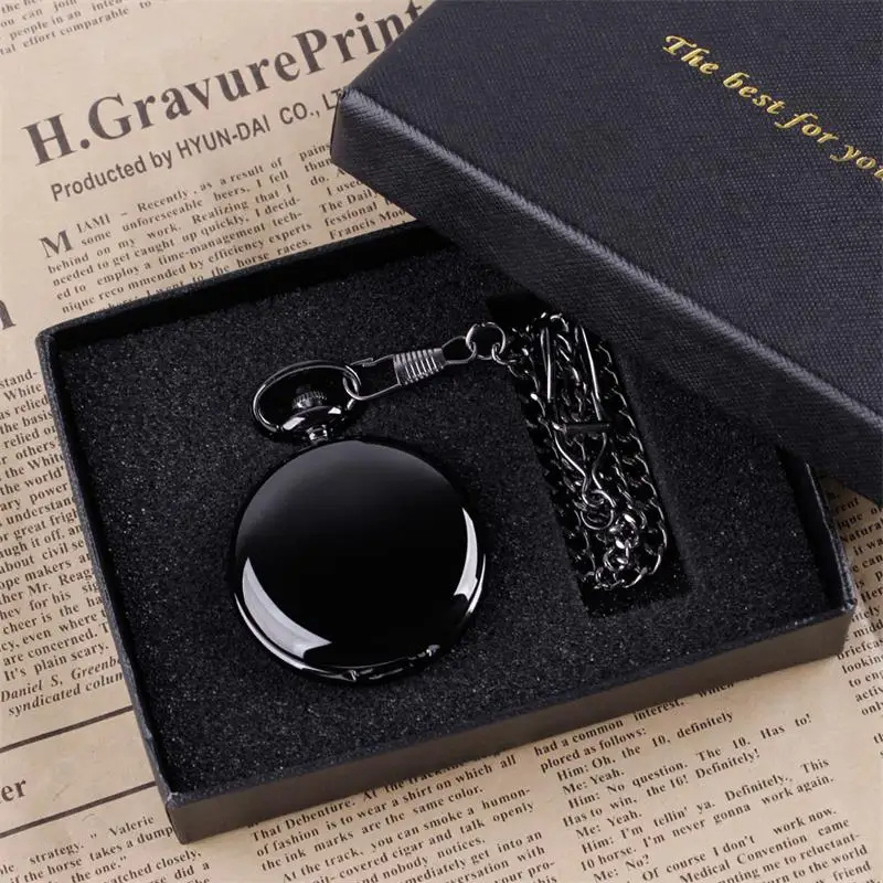 Women's Metal Mirror Pocket Watch