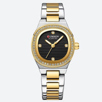 Luxury Women's Two-Tone Waterproof Watch 1