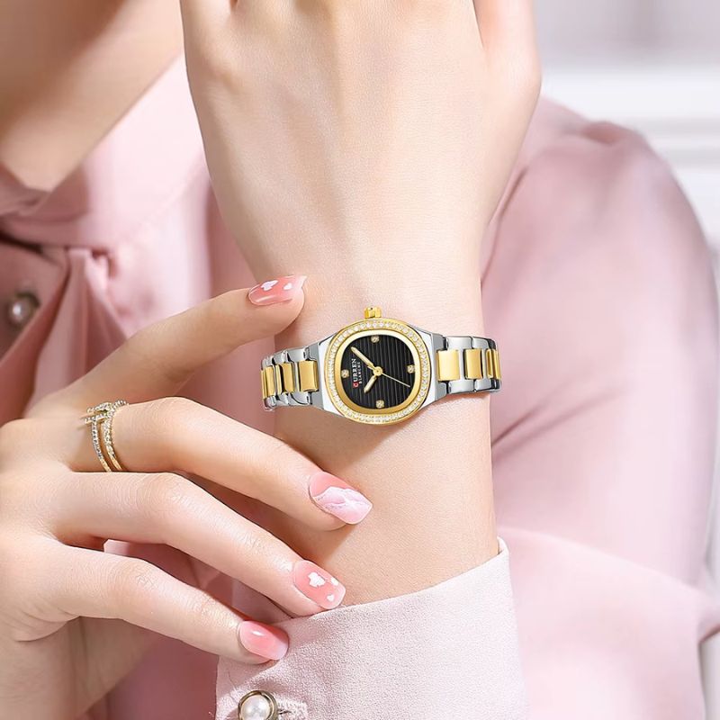 Luxury Two-Tone Waterproof Women's Watch