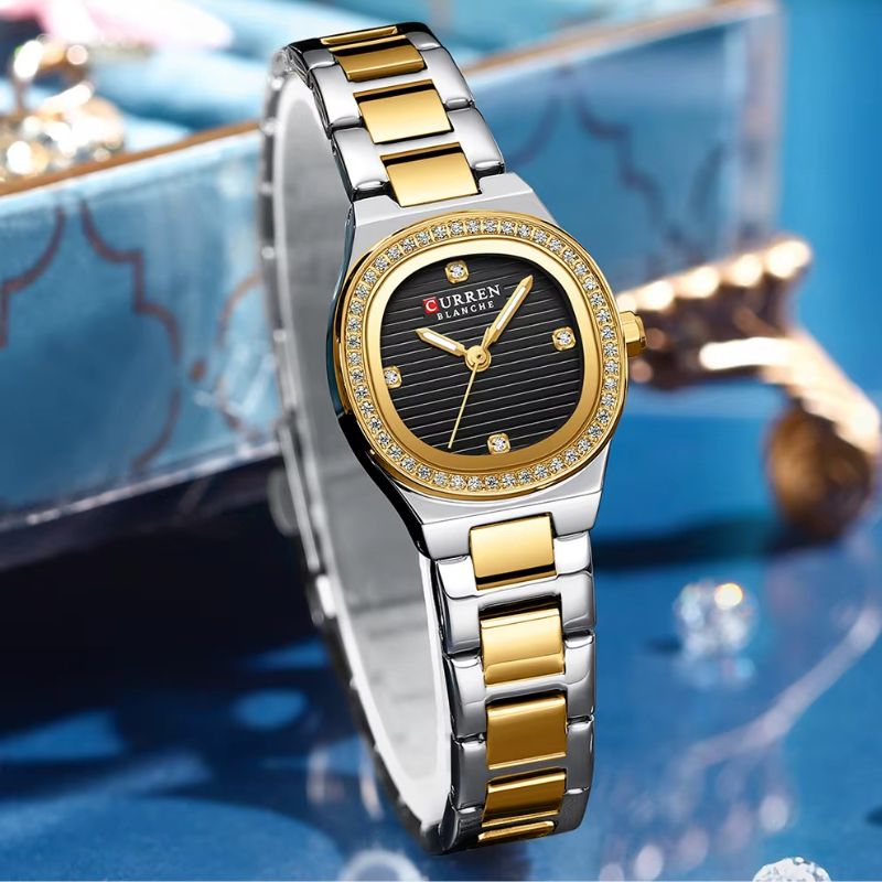 Luxury Two-Tone Waterproof Women's Watch