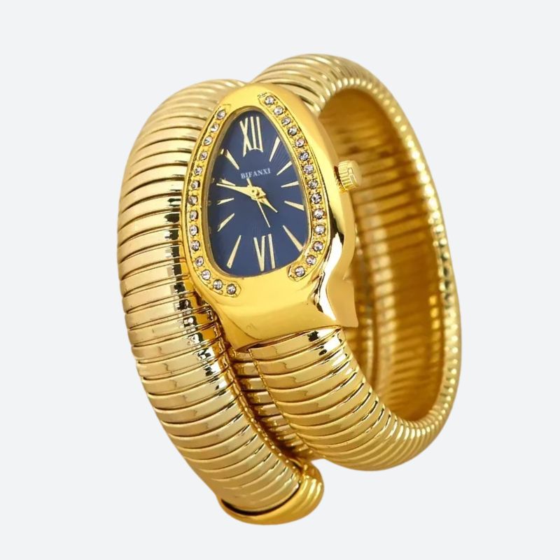 Luxury women's watch with serpent bracelet 4