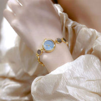 Luxury Women's Round Waterproof Watch