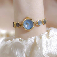 Luxury Women's Round Waterproof Watch