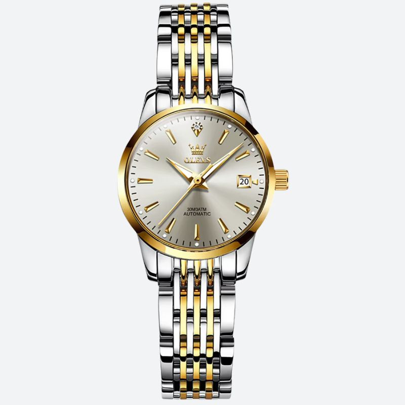 Women's Mechanical Watch, Metal, Waterproof 3