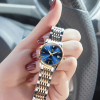 Women's Mechanical Watch, Metal, Waterproof