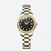 Women's Mechanical Watch - Sparkling Metal 1
