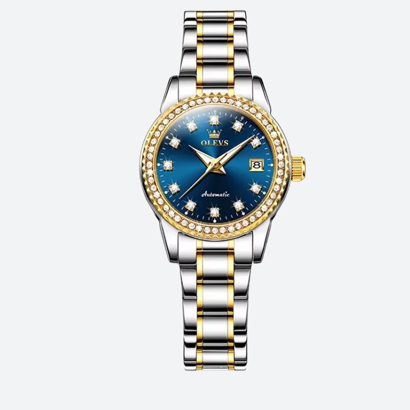 Women's Mechanical Watch - Sparkling Metal 2