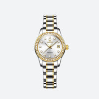 Women's Mechanical Watch - Sparkling Metal - 3