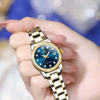 Women's Mechanical Watch, Sparkling Metal