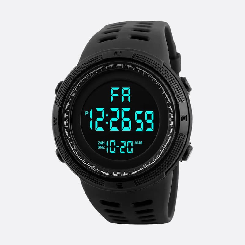 Men's 50mm Digital Military Watch