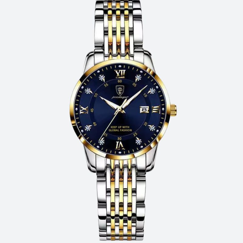 Women's Quartz Watch with Synthetic Diamonds 1
