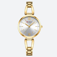 Women's Quartz Watch, Gold-Plated Metal, 3