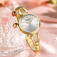 Women's Quartz Watch, Gold Metal