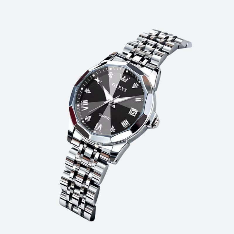 Women's Quartz Watch - Sparkling Metal 1