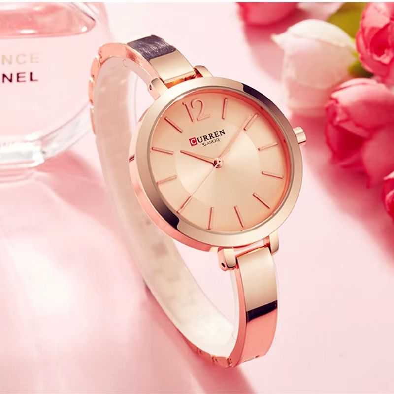 Minimalist Round Quartz Watch for Women