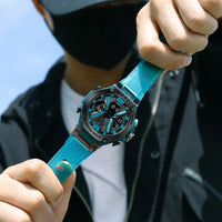 Men's Sports Watch with Dual Analog and Digital Display
