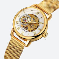 Women's Skeleton Watch - Milanese Mesh 2