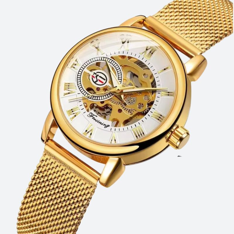Women's Skeleton Watch - Milanese Mesh 2