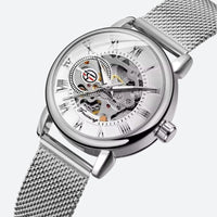 Women's Skeleton Watch - Milanese Mesh 3