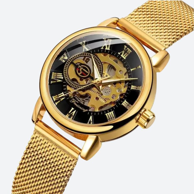Women's Automatic Metal Skeleton Watch 1
