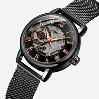 Women's Automatic Metal Skeleton Watch 3