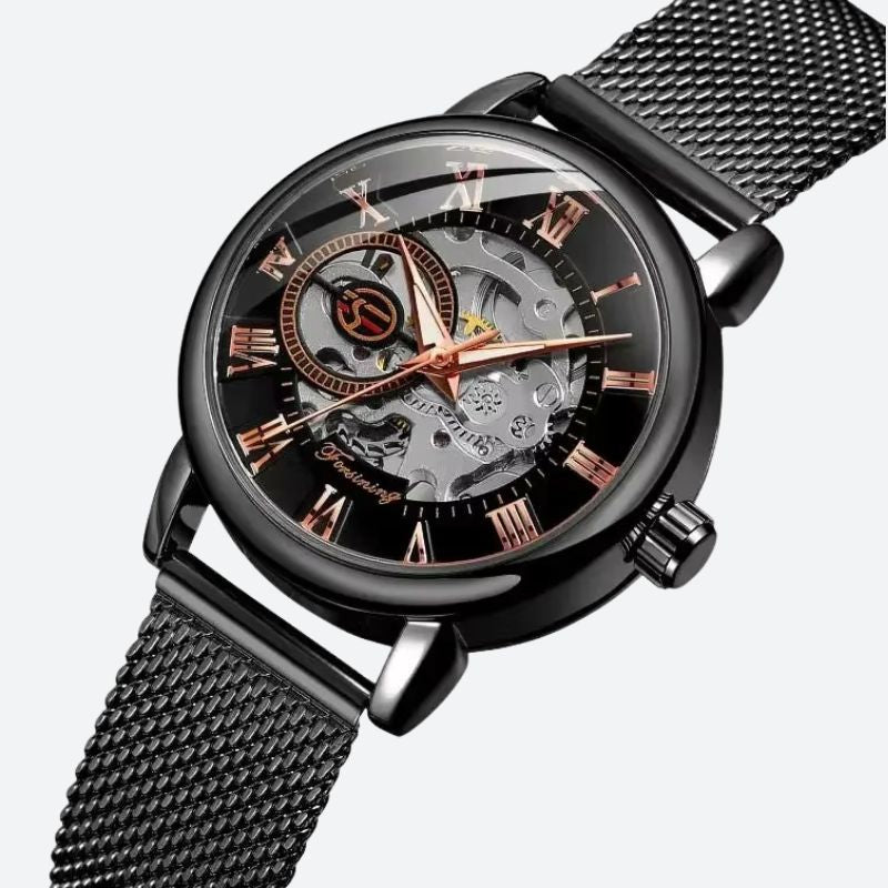 Women's Automatic Metal Skeleton Watch 3
