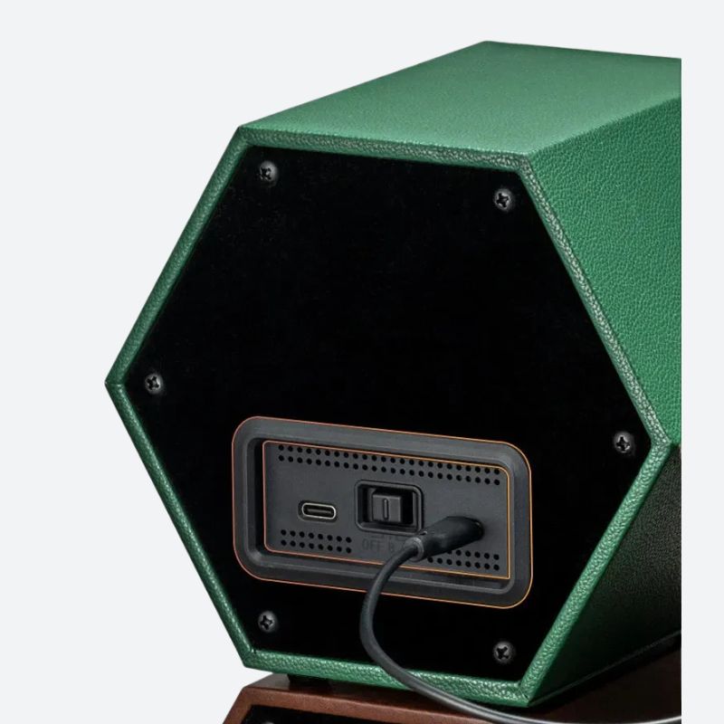 Automatic USB Leather Winder Hexagonal