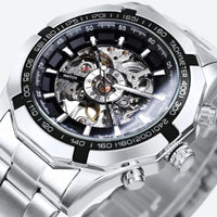 Automatic Skeleton Watch with Sporty Look